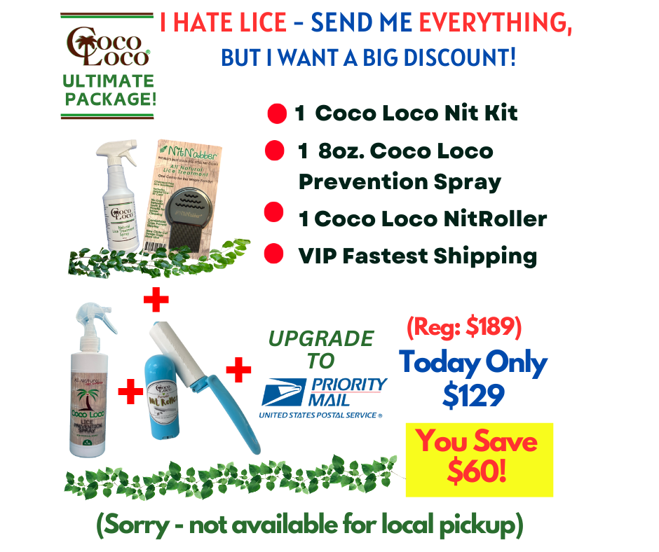 Coco Loco Ultimate Lice Removal Kit – Natural & Safe 