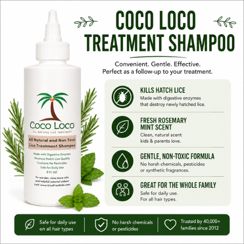 RT-208305CHANEL ココ 200ml 【4-775-1】 Coco Loco Lice Treatment Shampoo – Enzyme-Based & Non-Toxic