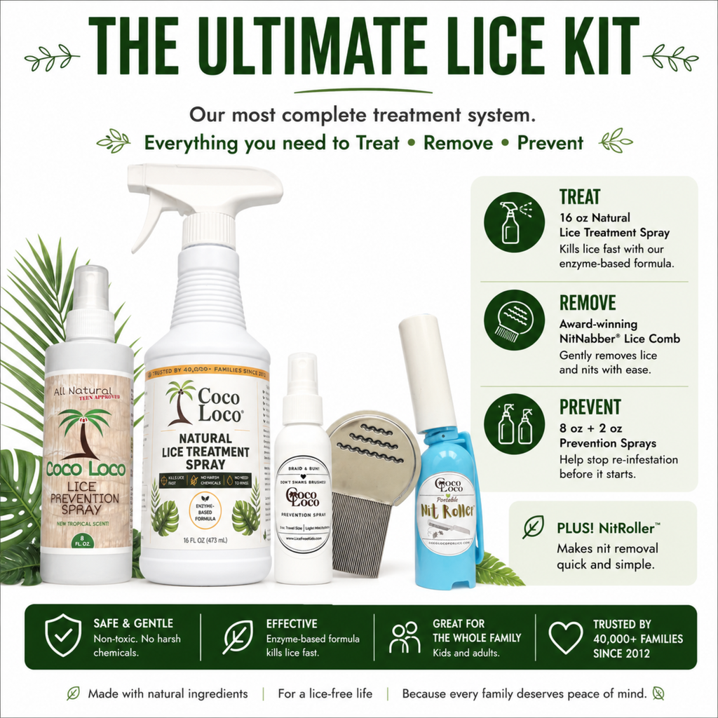 Coco Loco Ultimate Package – All-in-One Complete Lice Solution (50% Off Today)