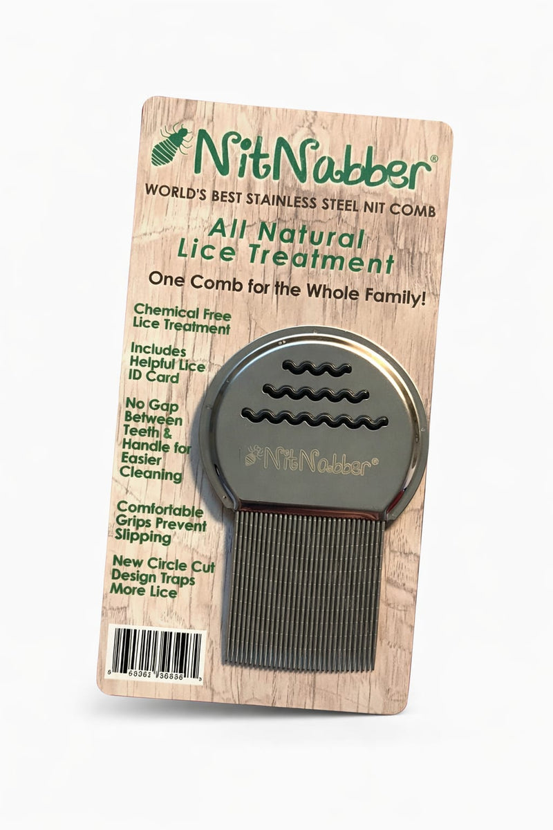 NitNabber Lice Comb - Patented Nit Removal Tool - Coco Loco for Lice ...