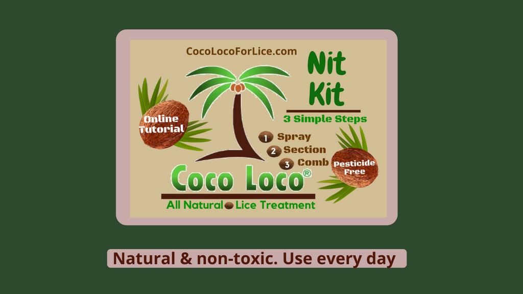 Coco Loco Nit Kit, Coco Loco Lice Treatment Spray, Lice Comb